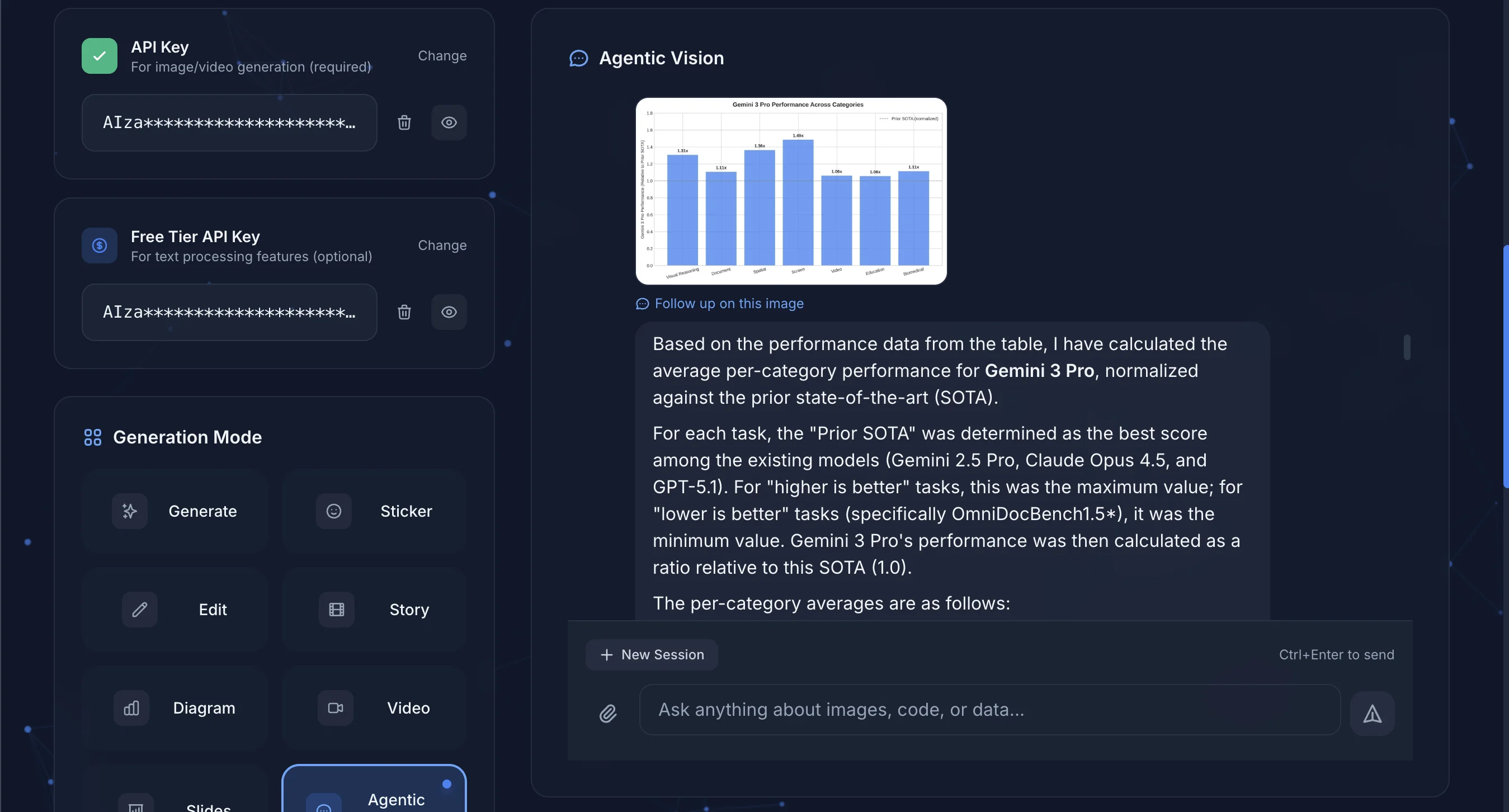 Agentic Vision Analysis Result